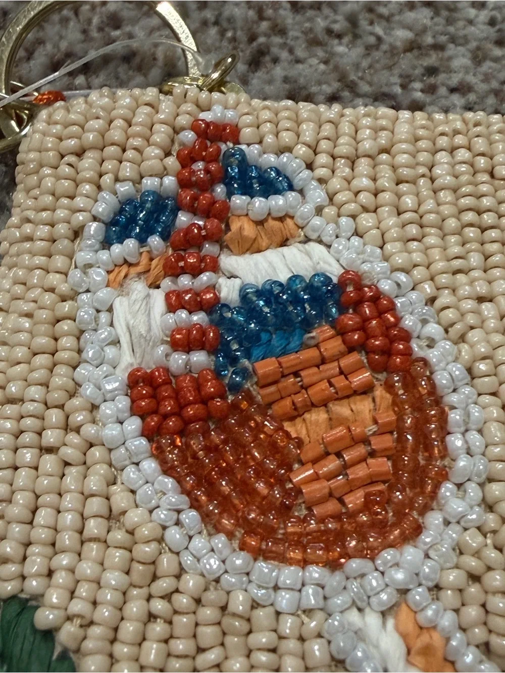Anthropologie Beaded Coin Purse: 🍑Summer Edition🍑